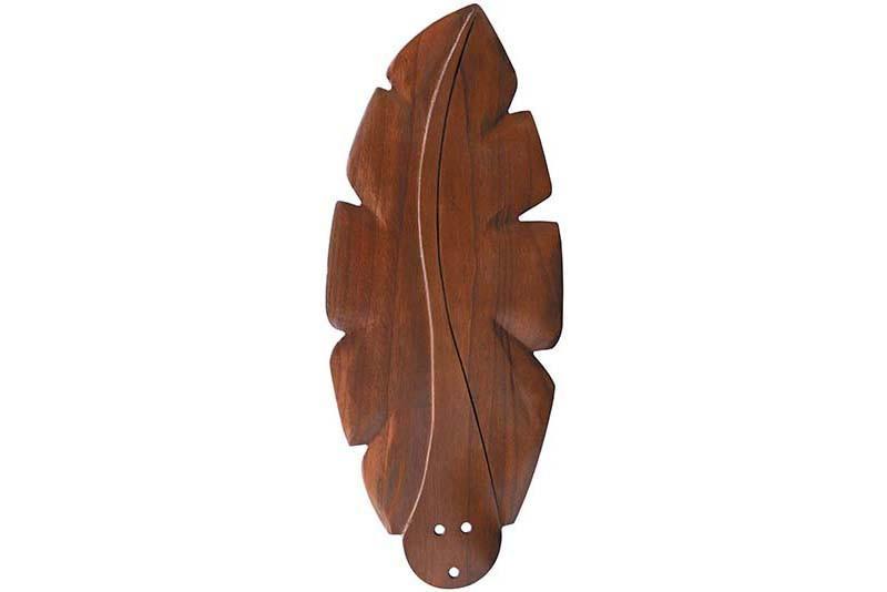 Casablanca 99047 54"-56" Walnut Carved Wood Damp Blades