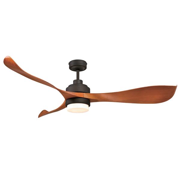 Eagle Ceiling Fan DC Motor by Mercator With LED Light & Remote 55″ in Oil Rubbed Bronze