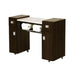 Adelle (Auv) Manicure Table - Chocolate - Deco Salon - Stations
