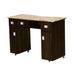 Adelle (B) Manicure Table - Chocolate - Deco Salon - Stations