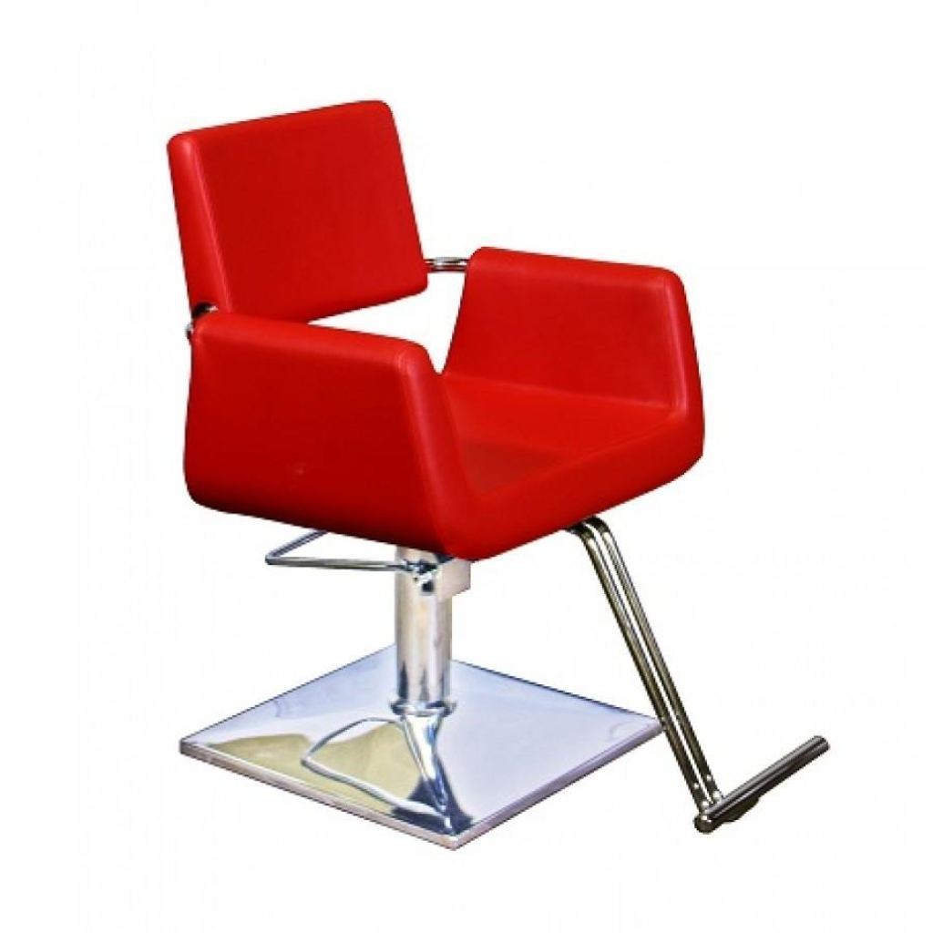 Beatrice Styling Chair - Red - Deco Salon - Chairs