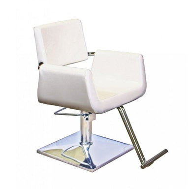 Beatrice Styling Chair - White - Deco Salon - Chairs