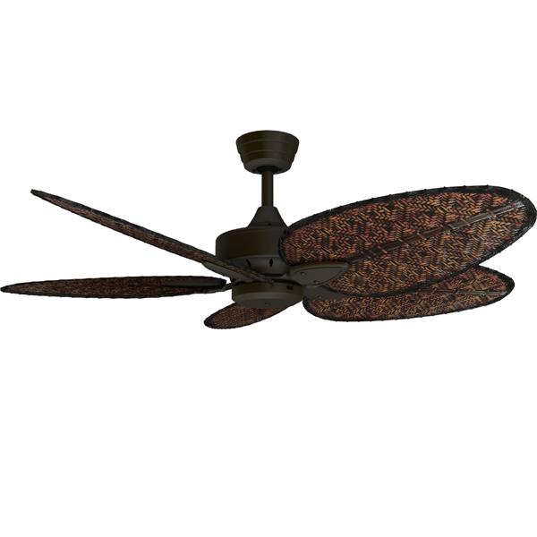 Windpointe V2 Ceiling Fan – Leaf Blade and Motor Colour Options 52″