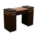 Carina (A) Manicure Table - Chocolate - Deco Salon - Stations