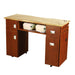 Carina (Buv) Manicure Table - Classic Cherry - Deco Salon - Stations