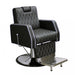 Carnegie Barber Chair - Black - Deco Salon - Chairs