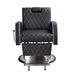 Carnegie Barber Chair - Black - Deco Salon - Chairs