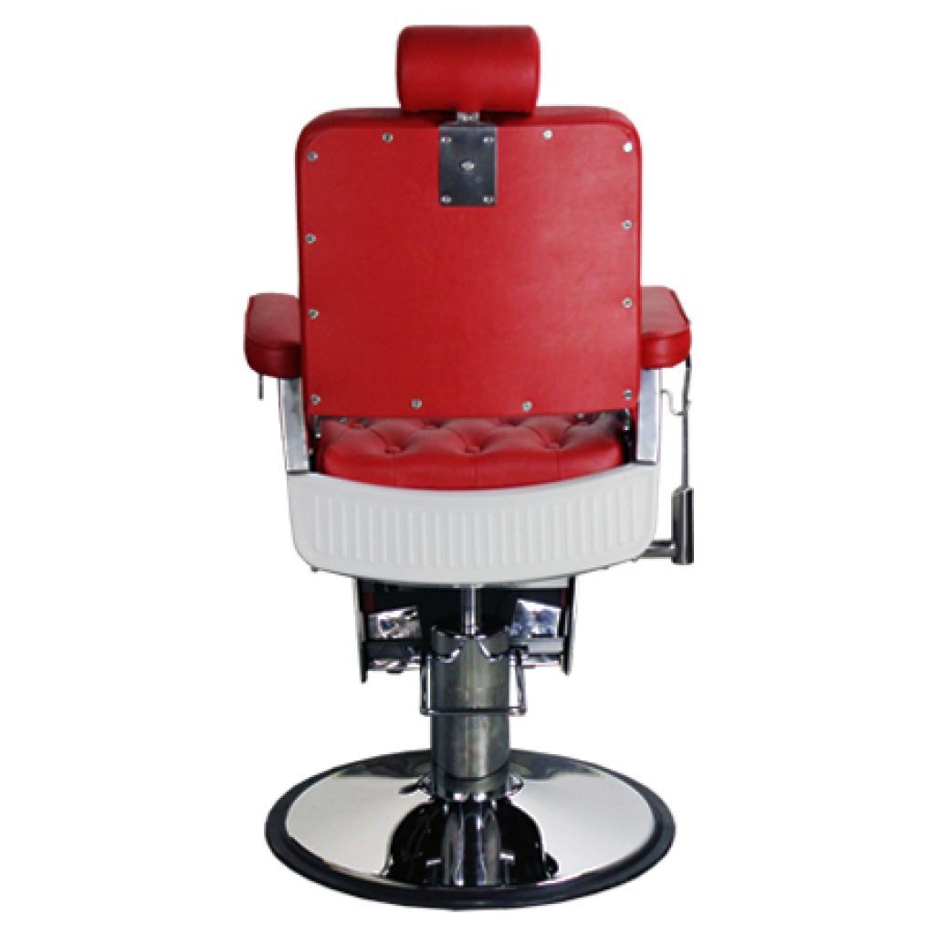 Deco Custom Series Barber Chair -E100 - Red - Salon - Chairs