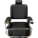 Deco Custom Series Barber Chair -L200 - Black - Salon - Chairs