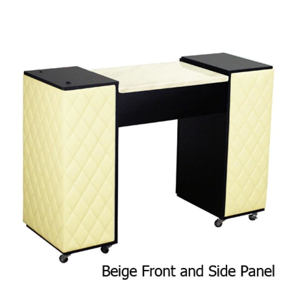 Deco Le Beau Aussi (A) Manicure Table - Black - Salon - Stations