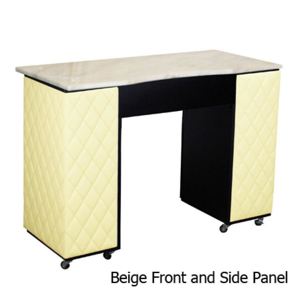 Deco Le Beau Aussi (B) Manicure Table - Black - Salon - Stations