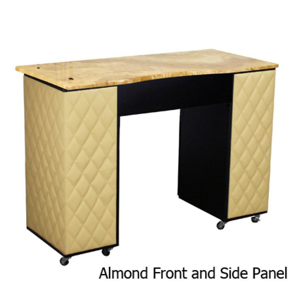 Deco Le Beau Aussi (B) Manicure Table - Black - Salon - Stations