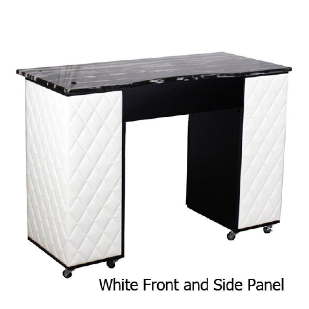 Deco Le Beau Aussi (B) Manicure Table - Black - Salon - Stations