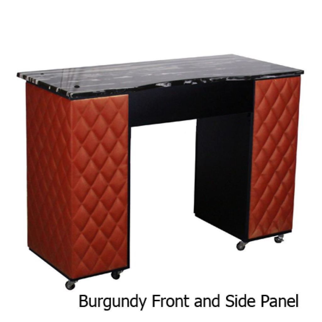 Deco Le Beau Aussi (B) Manicure Table - Black - Salon - Stations