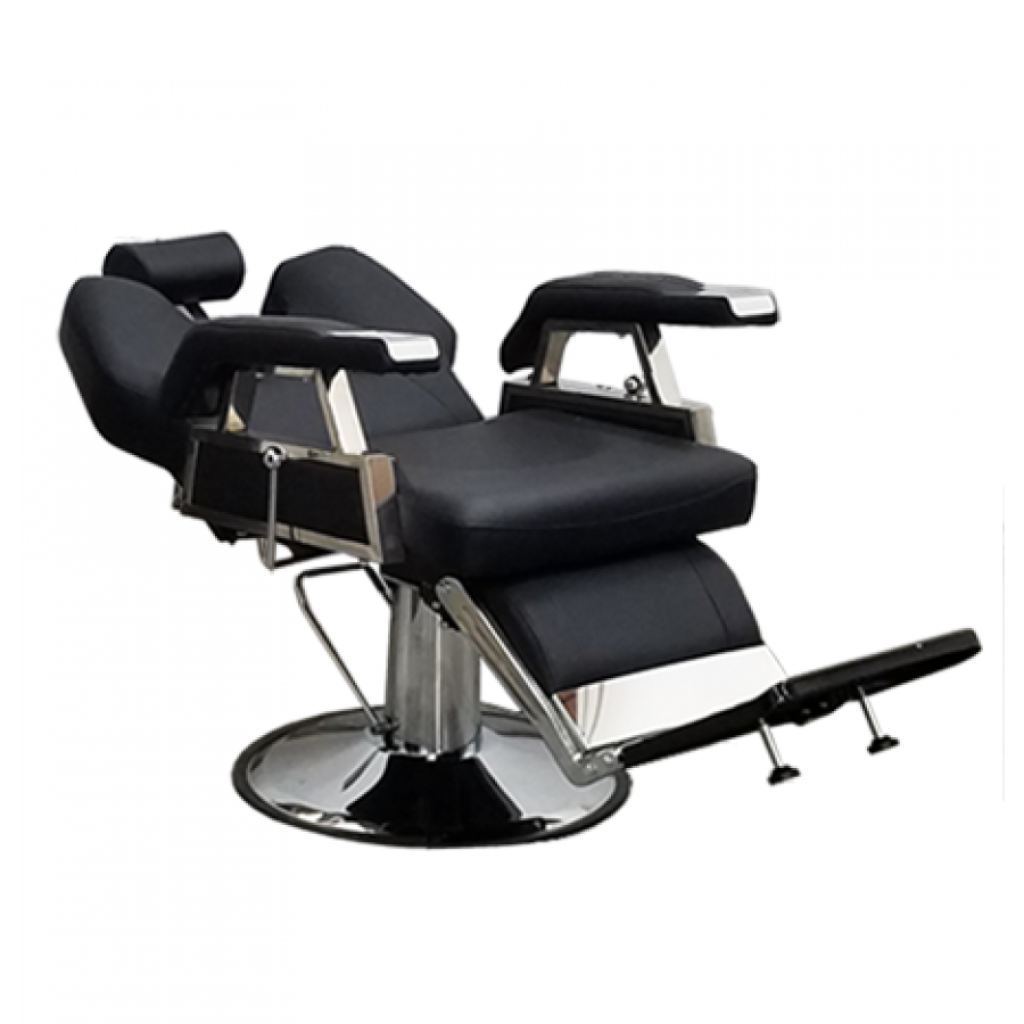 Ecco Wilson Barber Chair - Black - Deco Salon - Chairs