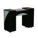 Edita (A) Manicure Table - Black - Deco Salon - Stations