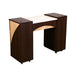 Edita (A) Manicure Table - Chocolate - Deco Salon - Stations