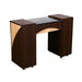 Edita (A) Manicure Table - Chocolate - Deco Salon - Stations