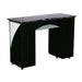 Edita (B) Manicure Table - Black - Deco Salon - Stations
