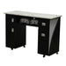 Edita (Buv) Manicure Table - Black - Deco Salon - Stations