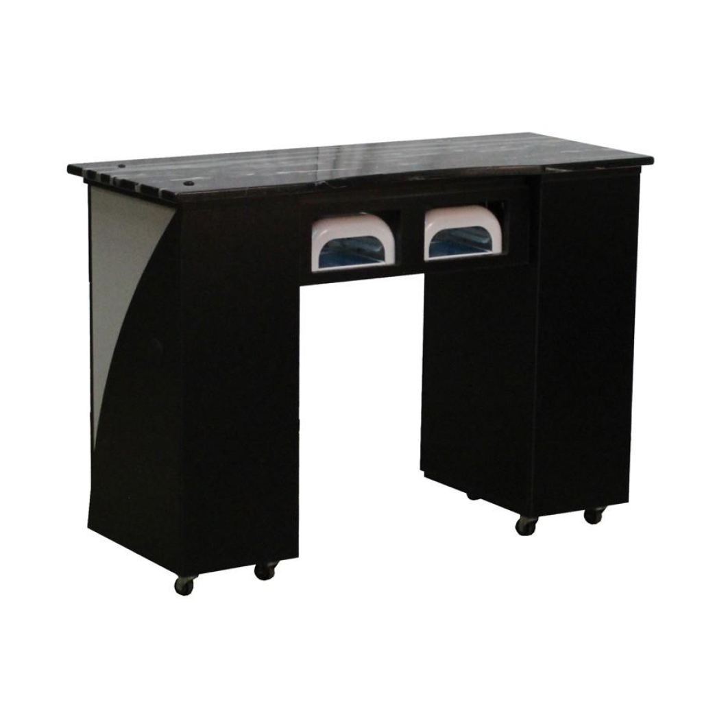 Edita (Buv) Manicure Table - Black - Deco Salon - Stations