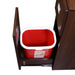 Edita (C) Manicure Table - Chocolate - Deco Salon - Stations