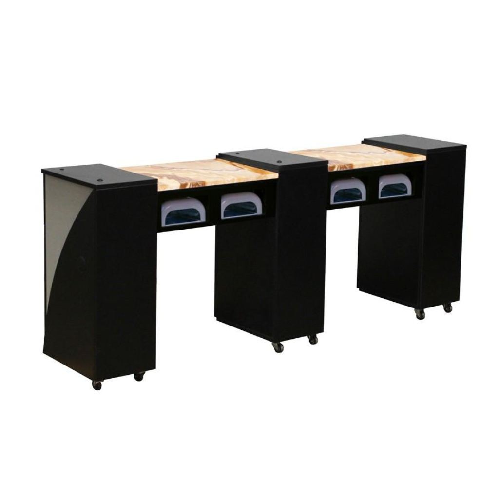 Edita (Cuv) Manicure Table - Black - Uv - Deco Salon - Stations