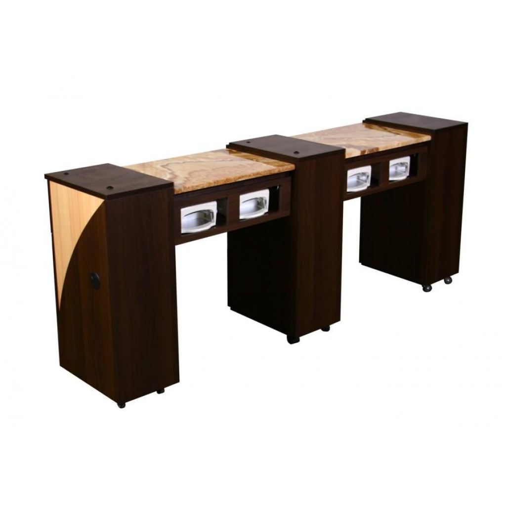 Edita (Cuv) Manicure Table - Chocolate - Uv - Deco Salon - Stations