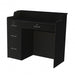 Elizabeth Reception Desk 48 - Black/black - Deco Salon - Desks