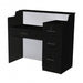Elizabeth Reception Desk 48 - Black/white - Deco Salon - Desks
