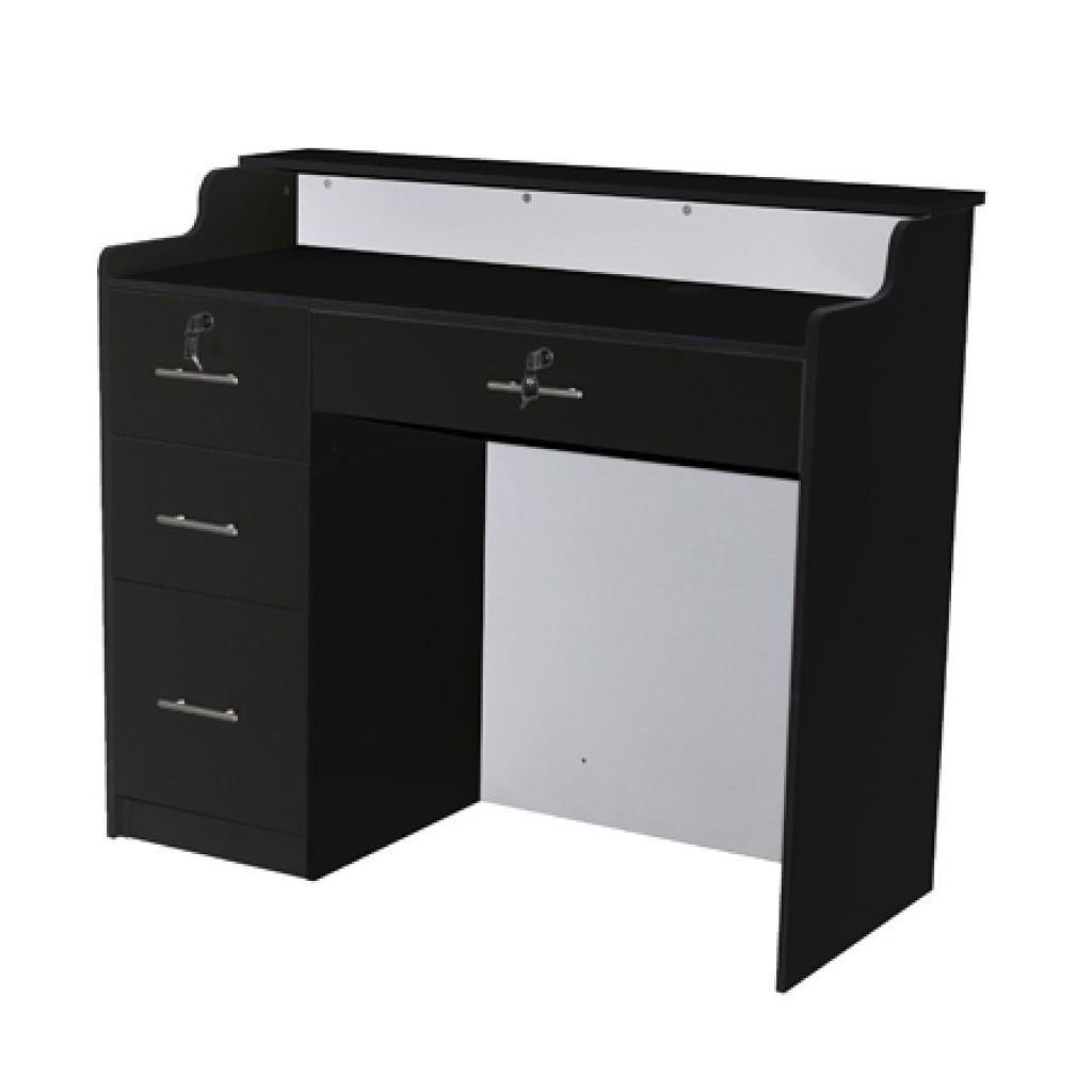 Fab Reception Desk 48 - Black/white - Deco Salon - Desks