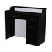 Fab Reception Desk 48 - Black/white - Deco Salon - Desks