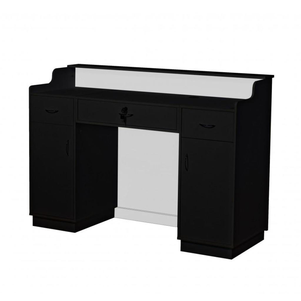 Fab Reception Desk - Black/white - Deco Salon - Desks