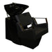 Fiore Shampoo Chair Station - All Black - Deco Salon - Units
