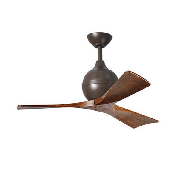 Irene-3 Ceiling Fan with Remote Control by Atlas – Textured Bronze 42″
