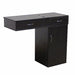 Jacklyn Styling Station/counter - Black - Deco Salon - Stations