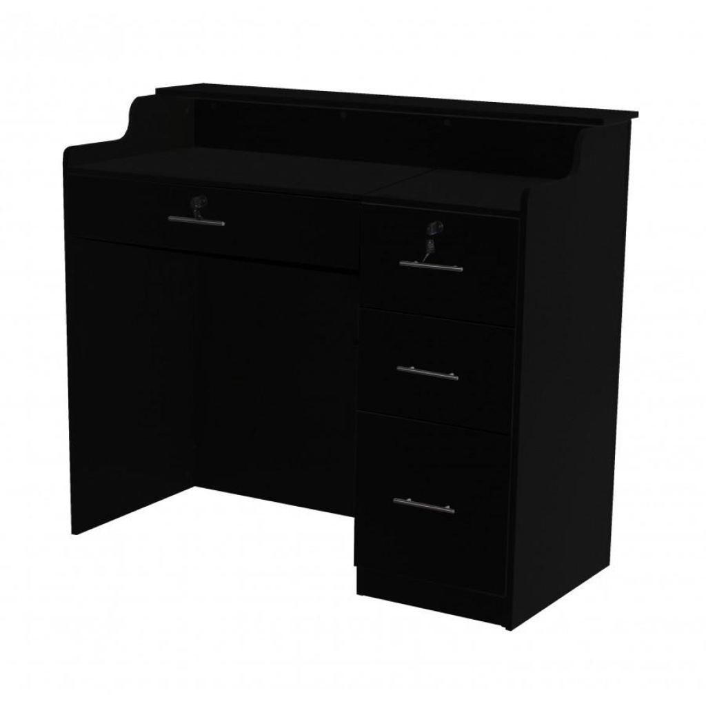 Le Beau Reception Desk 48 - Black/black - Deco Salon - Desks