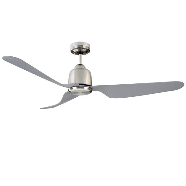 Manly Ceiling Fan with DC Motor & Remote 52″ Brushed Chrome by Mercator