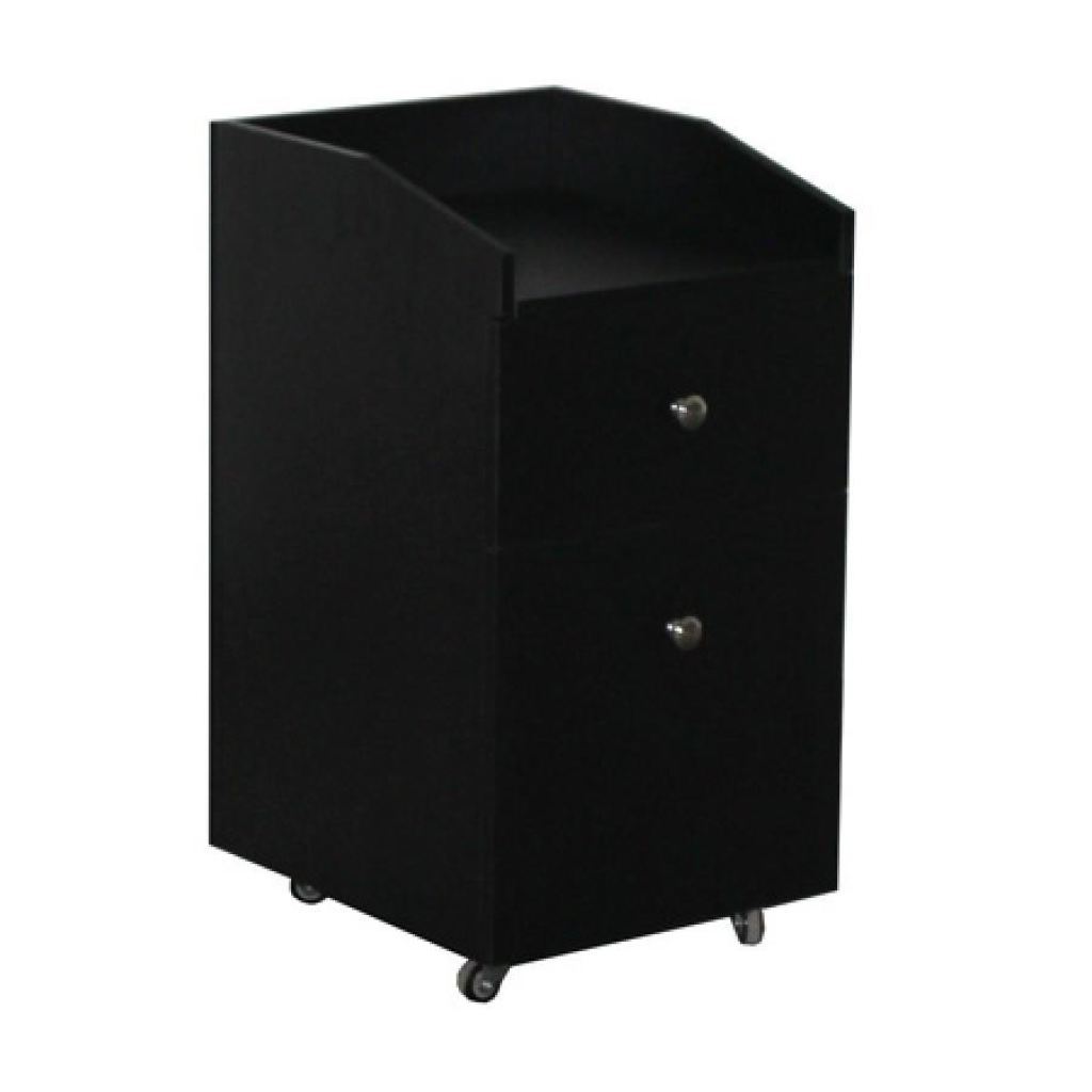 Neo Pedicure Cart - Black - Deco Salon - Trolleys Carts And Cabinets