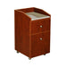 Neo Pedicure Cart With Marble - Cherry - Deco Salon - Trolleys Carts And Cabinets