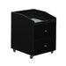 Nina Pedicure Cart With Marble - Black - Deco Salon - Trolleys Carts And Cabinets