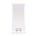 Odessey Single Side Styling Station - White - Deco Salon - Stations