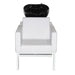 Piazza Shampoo Chair Station - White/black - Deco Salon - Units
