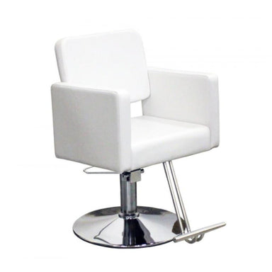 Piazza Styling Chair -White - Deco Salon - Chairs
