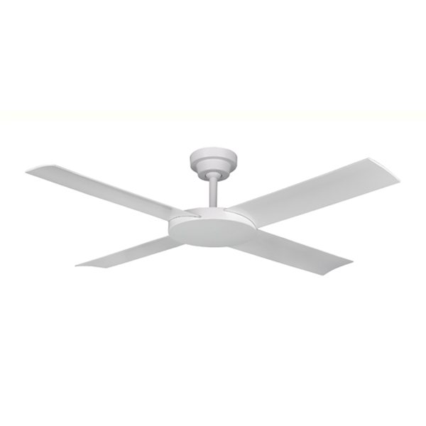 Revolution 2 Ceiling Fan with Remote by Hunter Pacific – White 52″