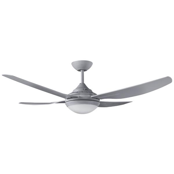 Royale II Ceiling Fan in Titanium – LED Light and Wall Control 52″