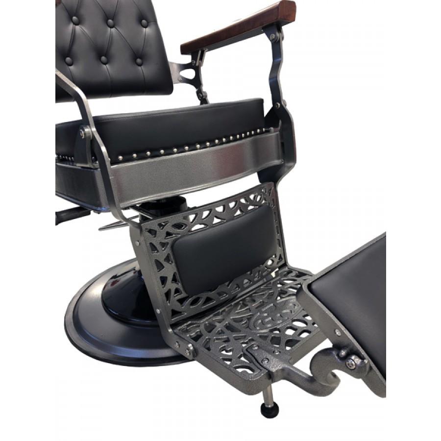 Van Buren Barber Chair Black - Deco Salon Barber Chairs by Deco Salon - Scissors & More
