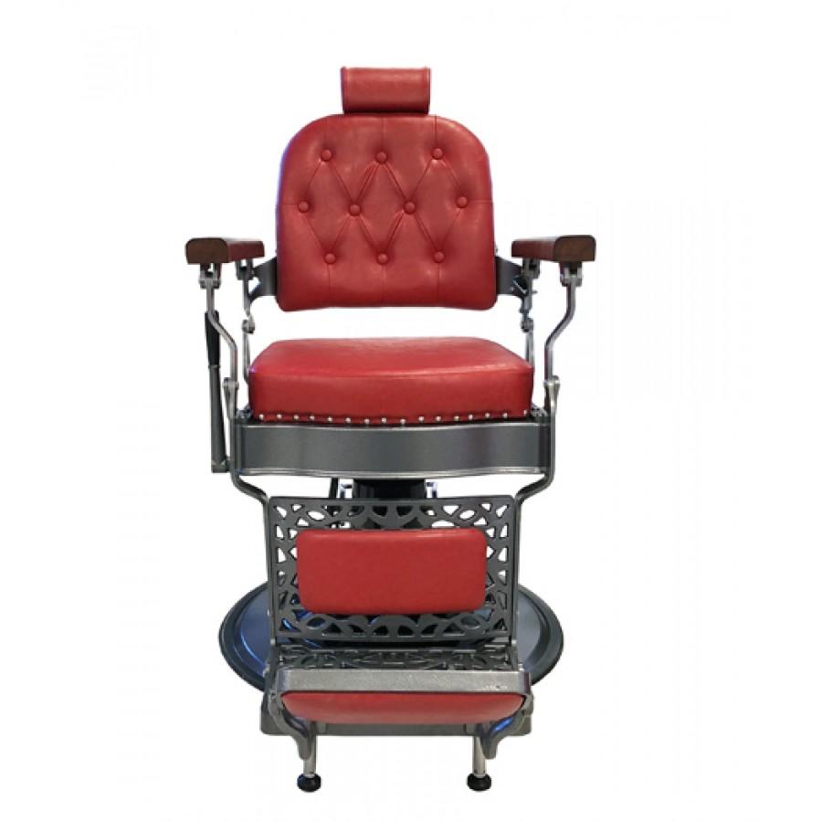 Van Buren Barber Chair Red - Deco Salon