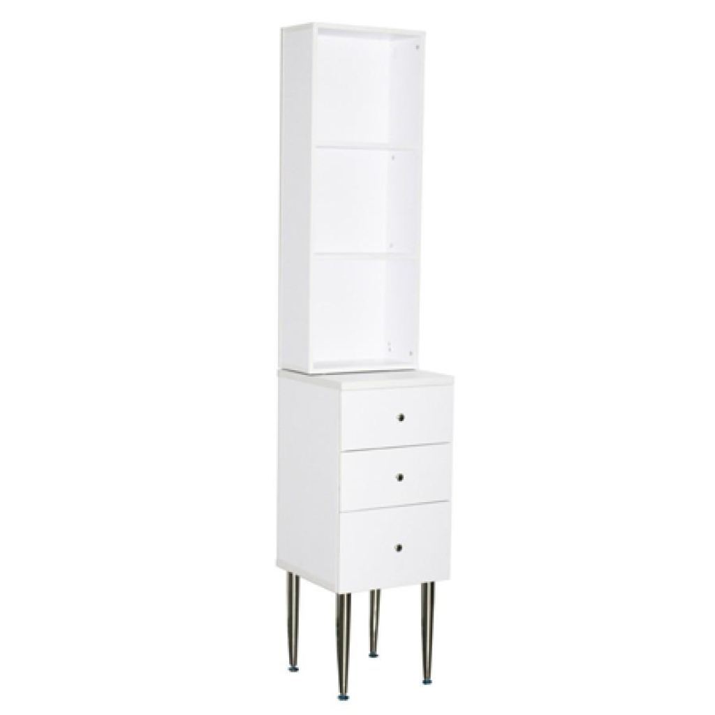 Vincino C1 - White - Deco Salon - Trolleys Carts And Cabinets