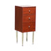 Vincino Side Cabinet - Cherry - Deco Salon - Trolleys Carts And Cabinets